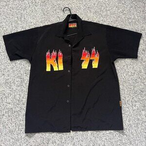 Men's KISS Buttoned Shirt Size Large